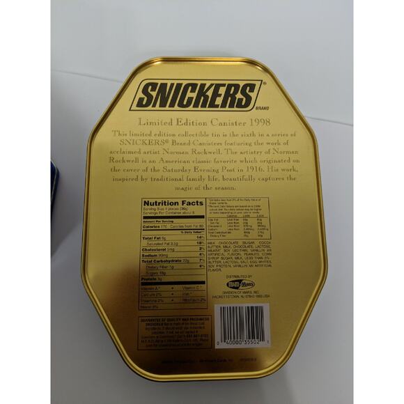Snickers Collector Christmas Tins '97&98 - Picture 4 of 7